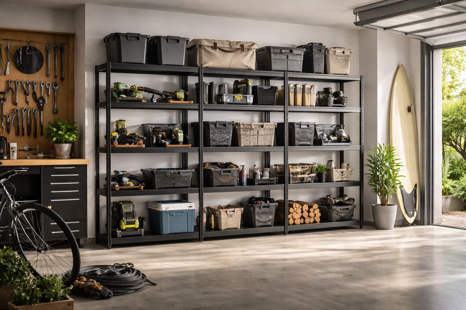 Heavy-Duty Garage Shelving Systems