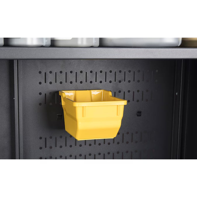 48-In W X 72-In H X 18.5-In D Freestanding Steel Garage Cabinet in Silver